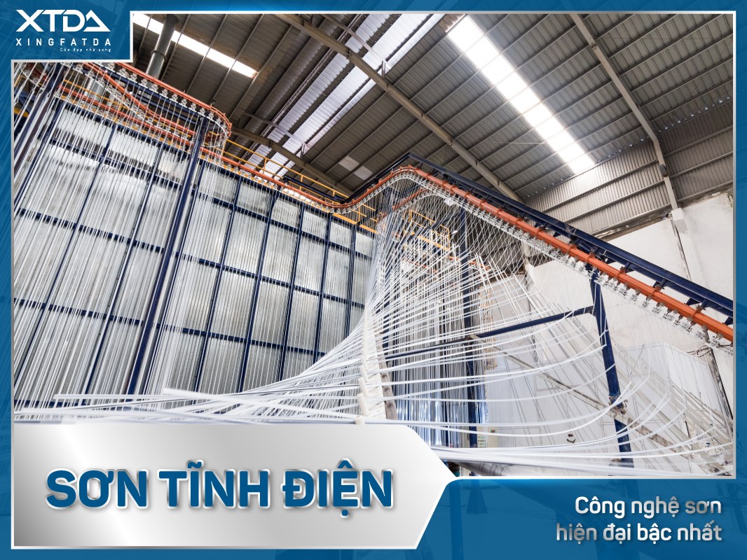 CÔNG NGHỆ SƠN TĨNH ĐIỆN NHÔM HIỆN ĐẠI HÀNG ĐẦU TẠI NHÀ MÁY XINGFAXTDA